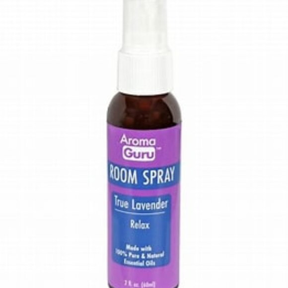 AromaGuru Pure True Lavender Essential Oil Room Spray 2 oz. NEW in Bottle - Picture 1 of 1